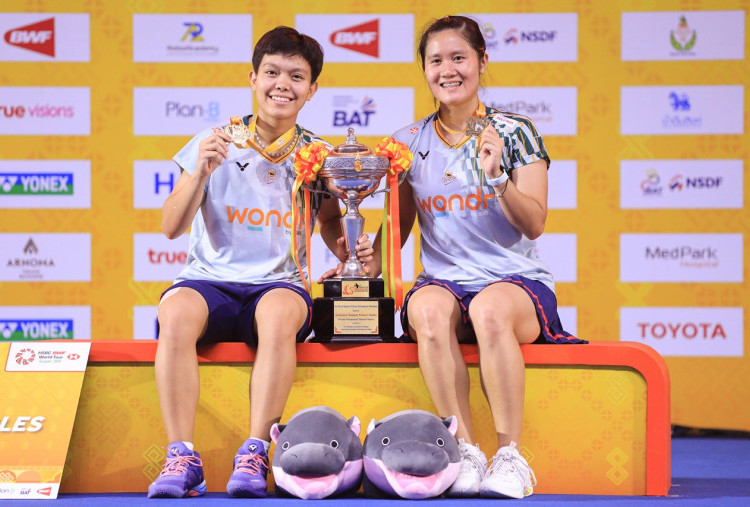 Juara di Thailand Masters 2025, Lanny/Fadia Patahkan Puasa Gelar Indonesia di Ajang Internasional