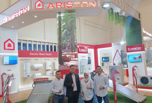 Hadir di IndoBuildTech Expo 2023, Ariston Pamerkan Seluruh Line Up Water Heater Terbaiknya
