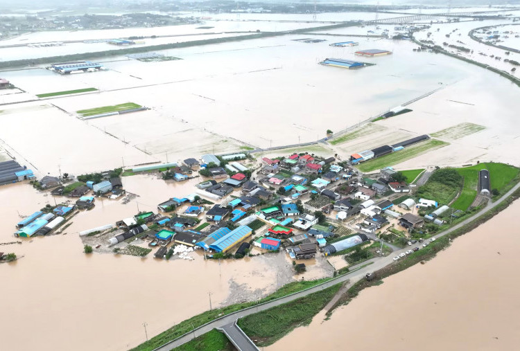 Banjir dan Longsor Terjang Korea Selatan, 18 Orang Tewas dan Ribuan Orang Mengungsi