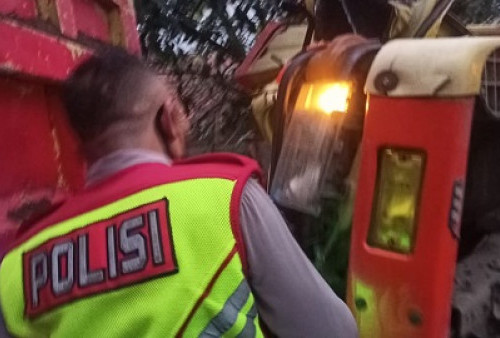 Sebelum Kecelakaan di Gentong, Tasikmalaya, Sopir Truk Box Pengangkut Miras Menenggak Dulu Tuak dan Arak 