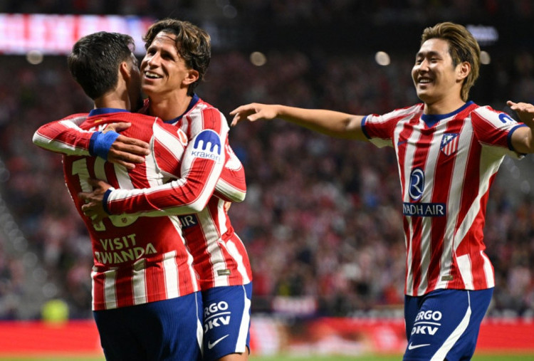 Atletico Madrid vs Malaga 2-0, Start Manis Los Rojiblancos di La Liga