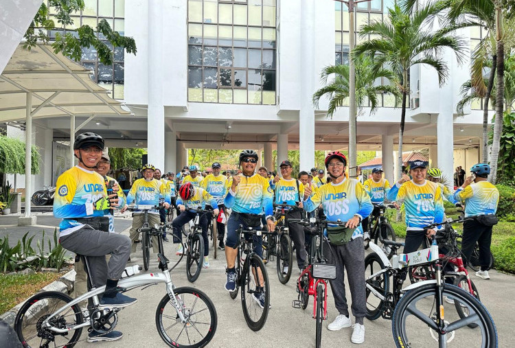 Unair Bike 70SS, Gowes untuk Kebersamaan dan Kesehatan