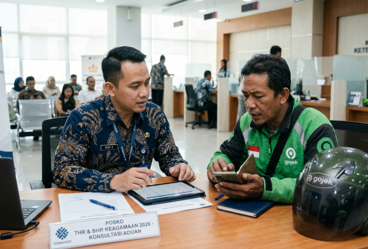 Kemnaker Terima 2.113 Aduan THR, Posko Tetap Siaga Selama Libur Nasional dan Cuti Bersama