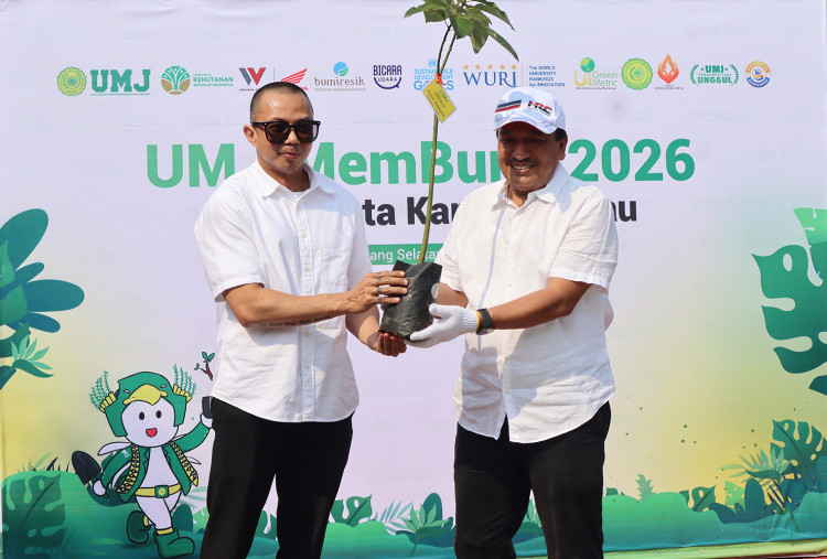 UMJ Membumi 2026, Wahana Makmur Sejati Ikut Hijaukan Lingkungan