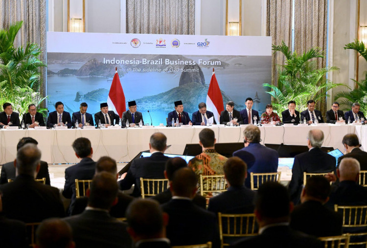 Hadiri Indonesia-Brazil Business Forum, Prabowo Ingin Ciptakan Lingkungan Bisnis yang Positif