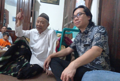 PGIW Jatim Berkunjung ke Ponpes Ngalah, Kiai Soleh Barhruddin Tekankan Cinta Kasih