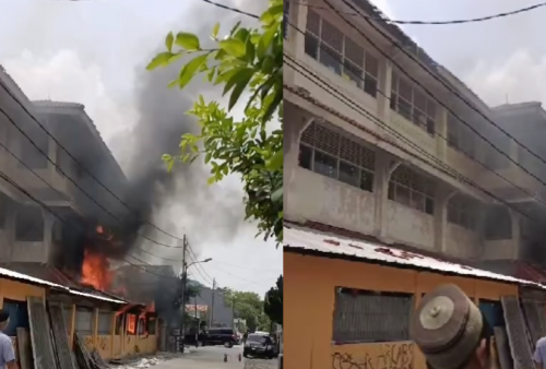 Kebakaran SDN 01 di Kemayoran, 14 Unit dan 41 Personel ke TKP