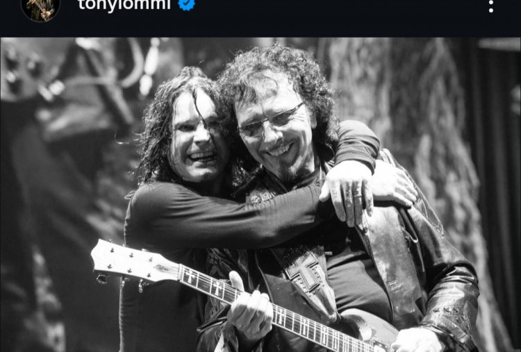 Tony Iommi Ungkap Pesan Terakhir Ozzy Osbourne Sebelum Meninggal Dunia