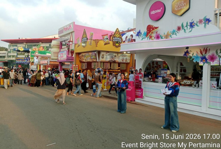 Pertamina Ajak Pengunjung Jakarta Fair Dukung UMKM Lokal Lewat Bright Store