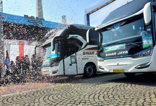 55 Bus Mudik Gratis Pemprov DKI Meluncur ke Kampung Halaman, Wonogiri Tujuan Favorit