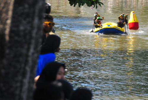 Dayung Obstacle Race, Magnet Pengunjung Taman Prestasi