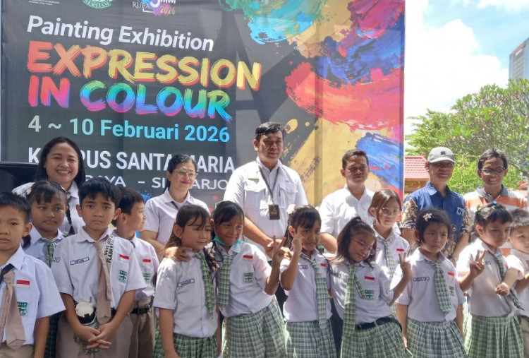 Pameran Seni Expression in Colour, Wujud Kebebasan Berekspresi Anak Tanpa Gawai