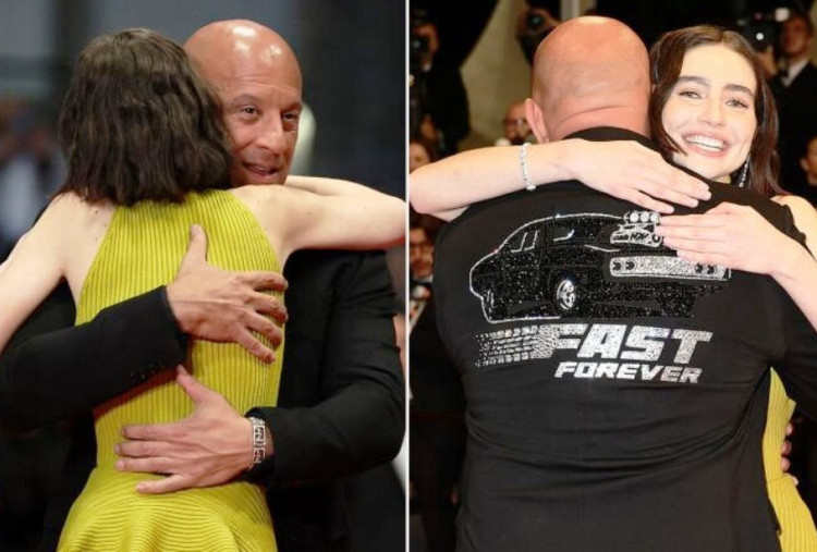 Pegang Janjinya ke Paul Walker, Vin Diesel Kenalkan Meadow Walker di Cannes Film Festival
