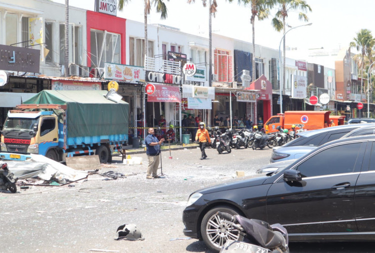 Ledakan Dahsyat Ruko Nasi Tempong di Pakuwon City Surabaya Diduga Akibat Elpiji 50 Kg
