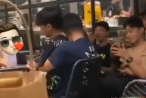 Viral Pasangan Pria Bermesraan di Kafe Pancoran, Polisi Turun Tangan