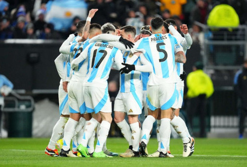 Argentina vs El Salvador 3-0: Gol La Albiaceste Lahir dari Pemain Liga Inggris  