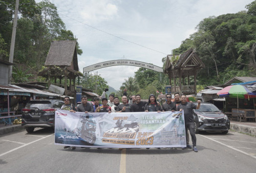 Etape 1 Touring Navigate to The MAX Jelajah Borneo, Sukses Taklukan Rute Balikpapan- Banjarmasin