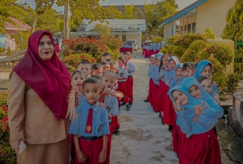 Peserta Didik Baru SDN 19 Martapura Antusias Ikuti MPLS