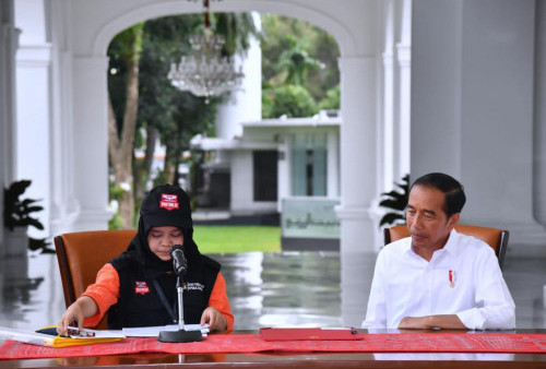 Presiden Joko Widodo dan Iriana Resmi Terdaftar di TPS 10 Kelurahan Gambir