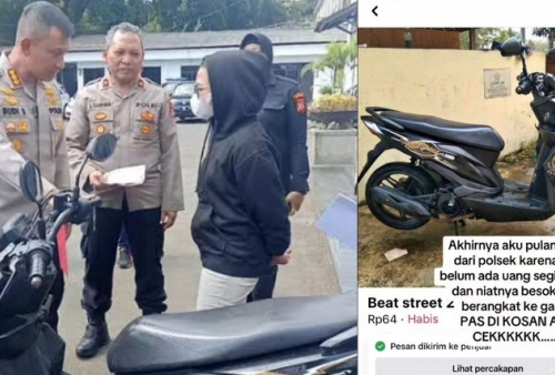 Korban Begal yang Viral 'Lapor Polisi Malah Diminta Uang' Dapatkan Motornya Kembali 