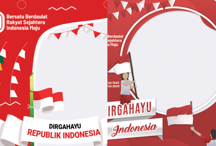 100 Link Twibbon HUT ke-80 RI 17 Agutus 2025 Terbaru dan Gratis Lengkap Ucapan, Sambut Meriah di Medsos!