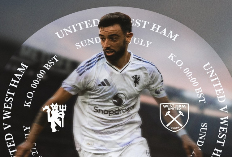 Link Live Streaming Manchester United vs West Ham di Premier League Summer Series Pagi Ini