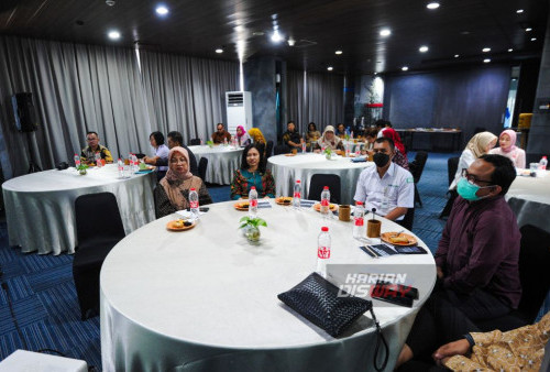 Pertemuan Nasional Fasilitas kesehatan BPJS Kesehatan Tahun 2023 dan launcing transformasi Mutu Layanan Peserta JKN bersama Fasilitas Kesehatan ini mengusung tema, Kolaborasi dalam transformasi mutu layanan yang mudah, cepat dan setara kepada peserta JKN, ini menjadi ajang yang penting bagi penyelenggara jaminan kesehatan nasional dalam upaya meningkatkan mutu layanan kesehatan di Indonesia. (Julian Romadhon/Harian Disway)