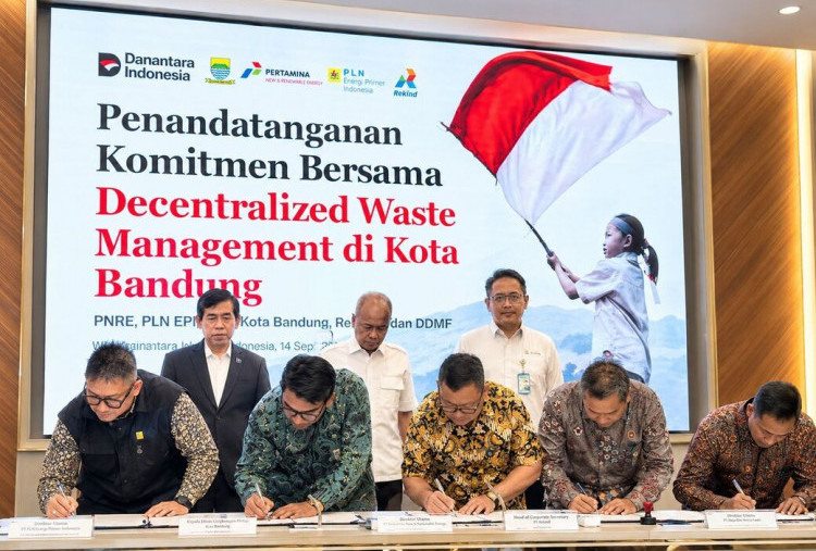 Pertamina NRE Ubah Sampah Bandung Jadi Sumber Energi