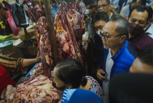 Zulhas Pantau Bapok di Pasar Wonokromo Surabaya, Apa Hasilnya?