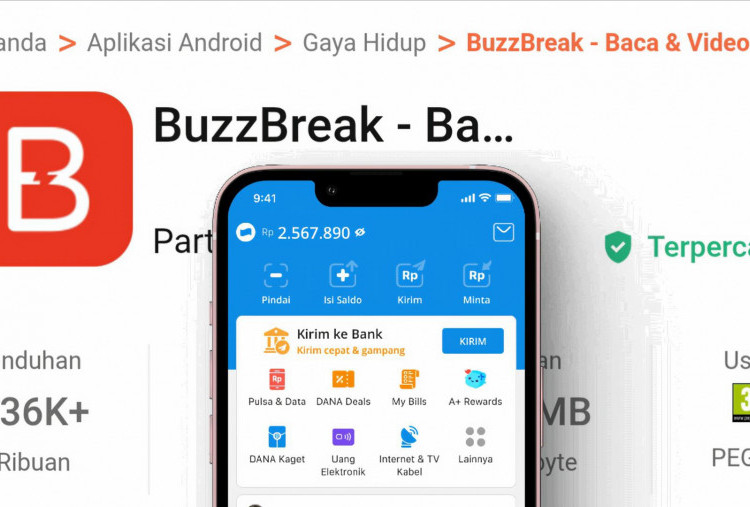 GAMPANG Banget! Begini Cara Dapat Saldo DANA Gratis dari Aplikasi BuzzBreak