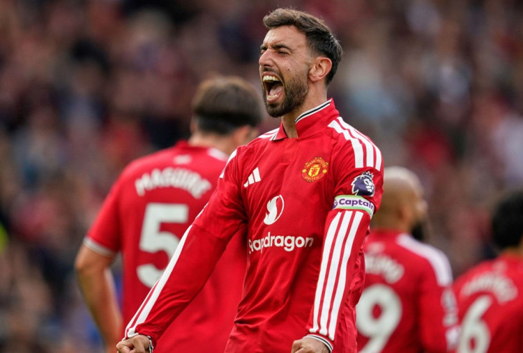 Man United vs Ipswich 5-2, Hat-trick Bruno Fernandes Bawa Setan Merah Raih 3 Poin Perdana