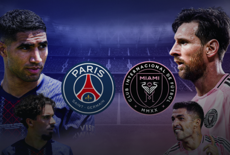 Live Streaming PSG vs Inter Miami di Piala Dunia Antarklub, Kick-off 23.00 WIB