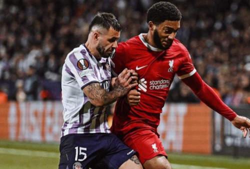 Hasil Liga Europa: Liverpool Kalah 3-2 di Toulouse, Luis Díaz Merayakan Kebebasan Sang Ayah dari Penculik