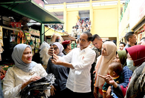 Lakukan Kunjungan Kerja ke Surabaya, Presiden Jokowi Pastikan Inflasi Pangan Terkendali