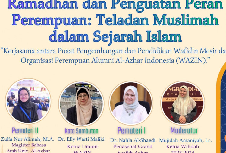 Sambut Ramadan, Wazin Indonesia Perkuat Narasi Keteladanan Perempuan dalam Sejarah Islam