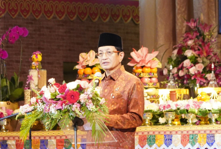 Peringati Hari Tri Suci Waisak 2026, Menag: Dharma Menjaga Perdamaian Dunia