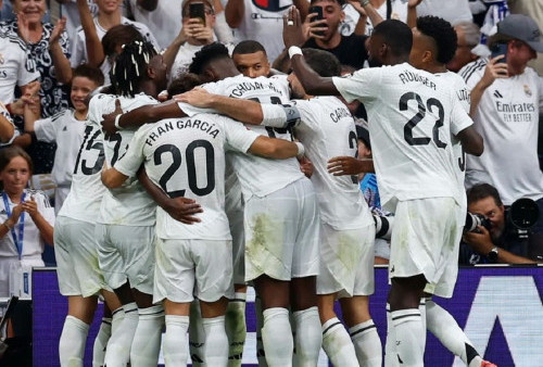 Hasil LaLiga Spanyol: Real Madrid Menang Mudah Atas Real Valladolid, Endrick Cetak Gol Debut