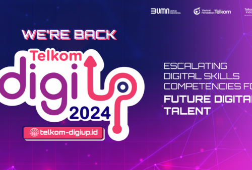 Kembali Hadir! Telkom Ajak Pelajar Indonesia Kembangkan Talenta Digital Melalui Telkom DigiUP 2024