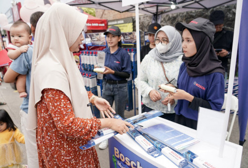 Program Mudik Lancar dan Aman, Bosch Berikan Harga Spesial Wiper di Rest Area Jakarta - Cikampek