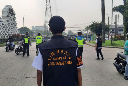 Pajak Kendaraan Bermotor Telat Bayar? Awas Kena Razia Samsat Cikokol di Kota Tangerang