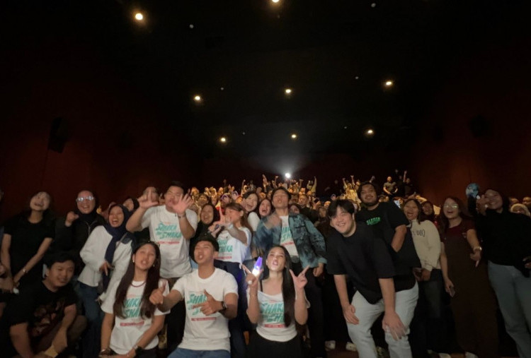 Cinema Visit Shaka Oh Shaka di Surabaya, Keisha Alvaro Nyanyi Langsung di Depan Penonton