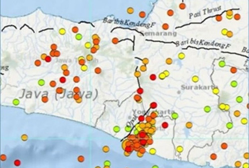 Mengenal Sesar Opak, Punya Sebaran Gempa Yang Aktif dan Intensif