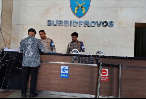Eks Wakil Ketua KPK M Jasin Tiba di PMJ, Menuju Gedung Promoter