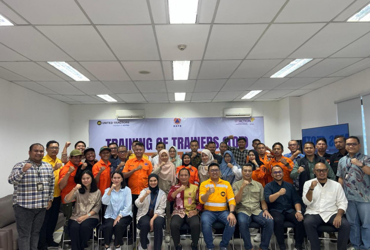 United Tractors Anak Usaha Astra Gandeng BNPB Latih Desa Binaan Hadapi Ancaman Bencana