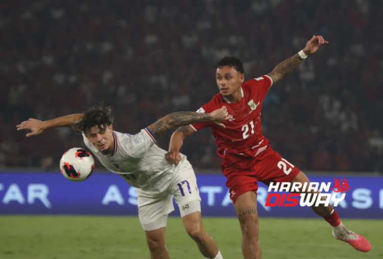 Timnas Indonesia menjadi juara FIFA ASEAN Cup 2026 setelah mengalahkan Thailand 4-2 melalui adu penalti dalam laga final di Stadion Utama Gelora Bung Karno, Jakarta, Senin (5/10/2026), setelah kedua tim bermain imbang 2-2 selama 120 menit. Foto: Haritsah Almudatsir/Harian Disway