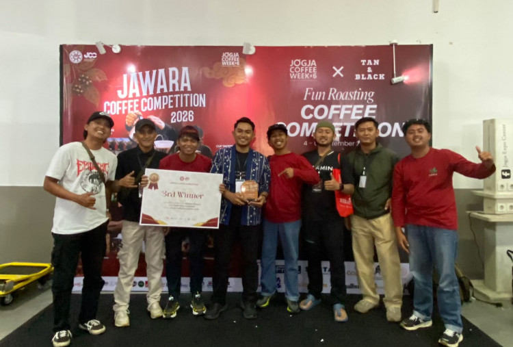 Kopi Kalibaru Banyuwangi Sabet Tiga Juara di Jogja Coffee Week 2026