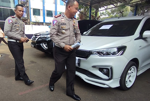 3 Orang Pelaku Balap Liar Mobil di Senayan Ditindak, Mobil Disita Pihak Kepolisian