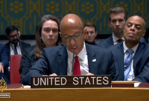 Amerika Serikat Veto Resolusi Gencatan Senjata Dewan Keamanan PBB di Gaza