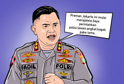 Kapolda Metro Jaya Fadil Imran: Lawan Preman Kagak Pake Lama