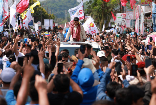 Usai Debat Capres Terakhir, Prabowo Pulang Kampung ke Tanah Kelahiran Ibunda di Minahasa